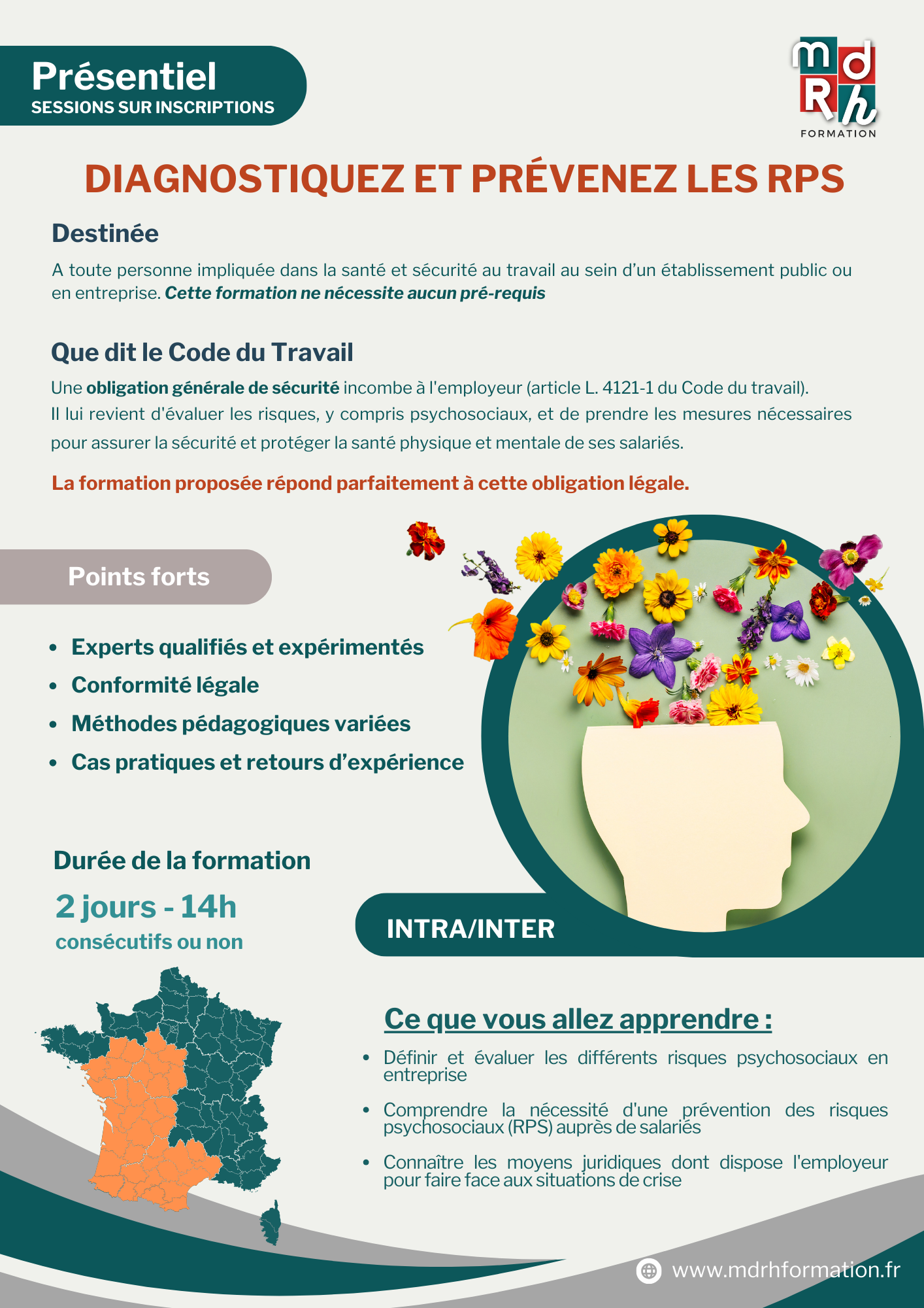 Mdrh Formation – Programmes - DIAGNOSTIQUEZ-ET-PREVENEZ-LES-RPS