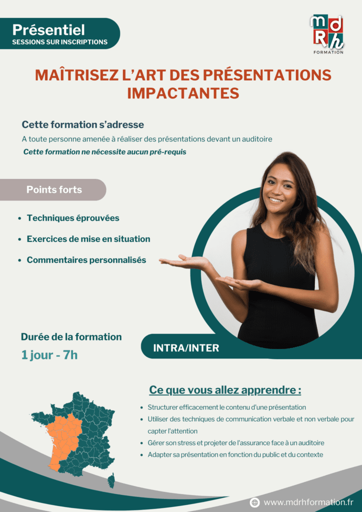Mdrh Formation – Programmes – Présentations impactantes