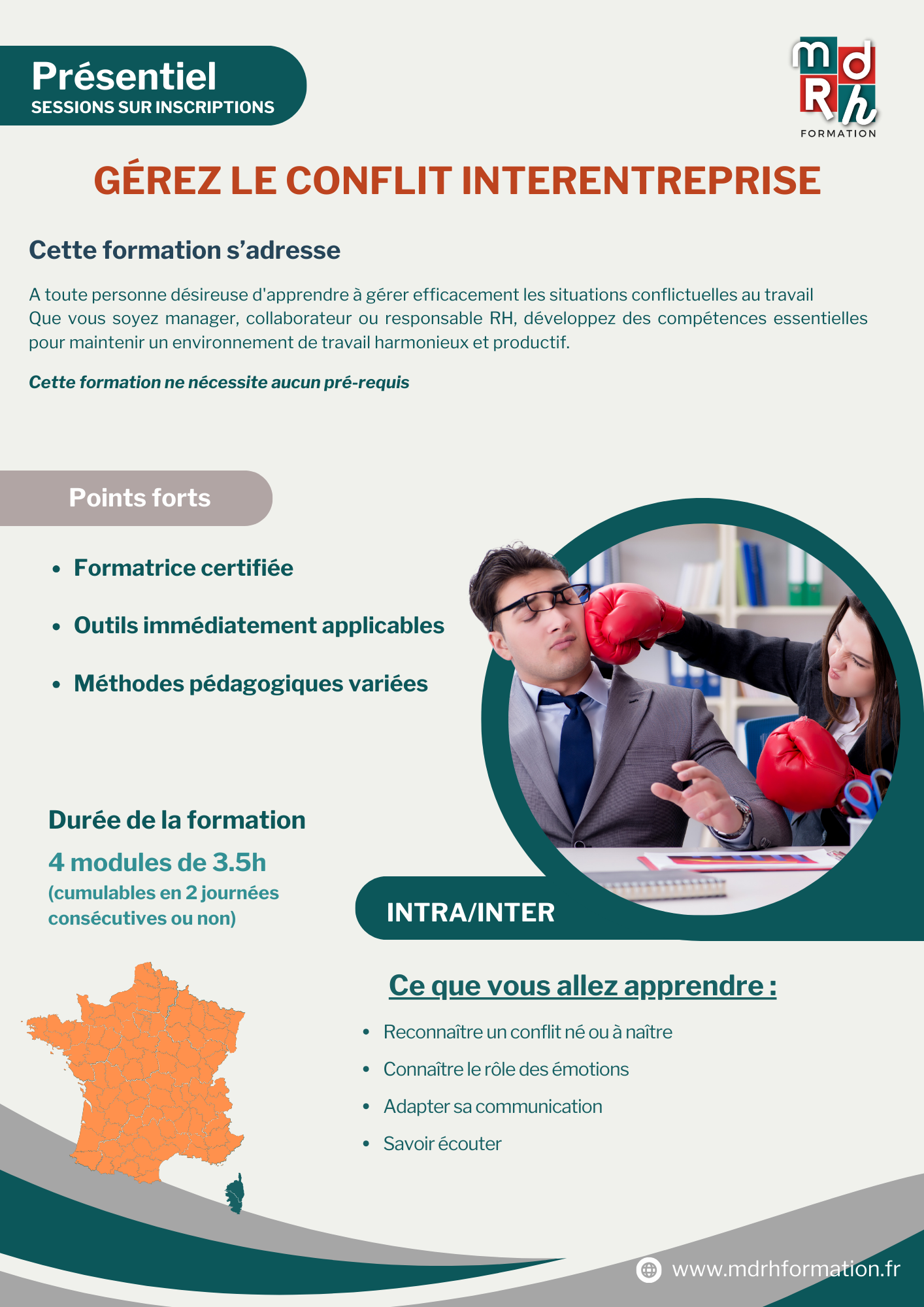 Mdrh Formation – Programmes – CONFLIT-INTERENTREPRISE