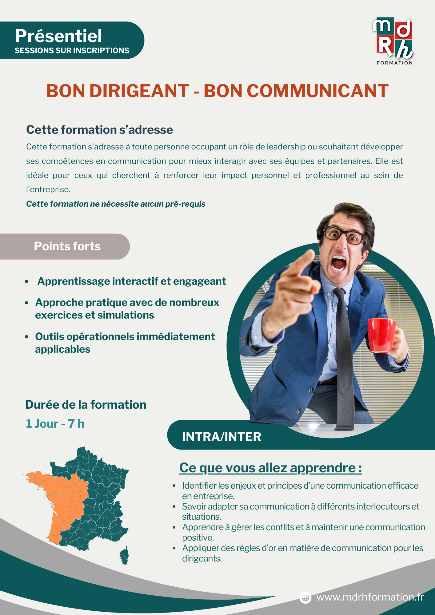 Mdrh Formation – Programme BON DIRIGEANT BON COMMUNICANT