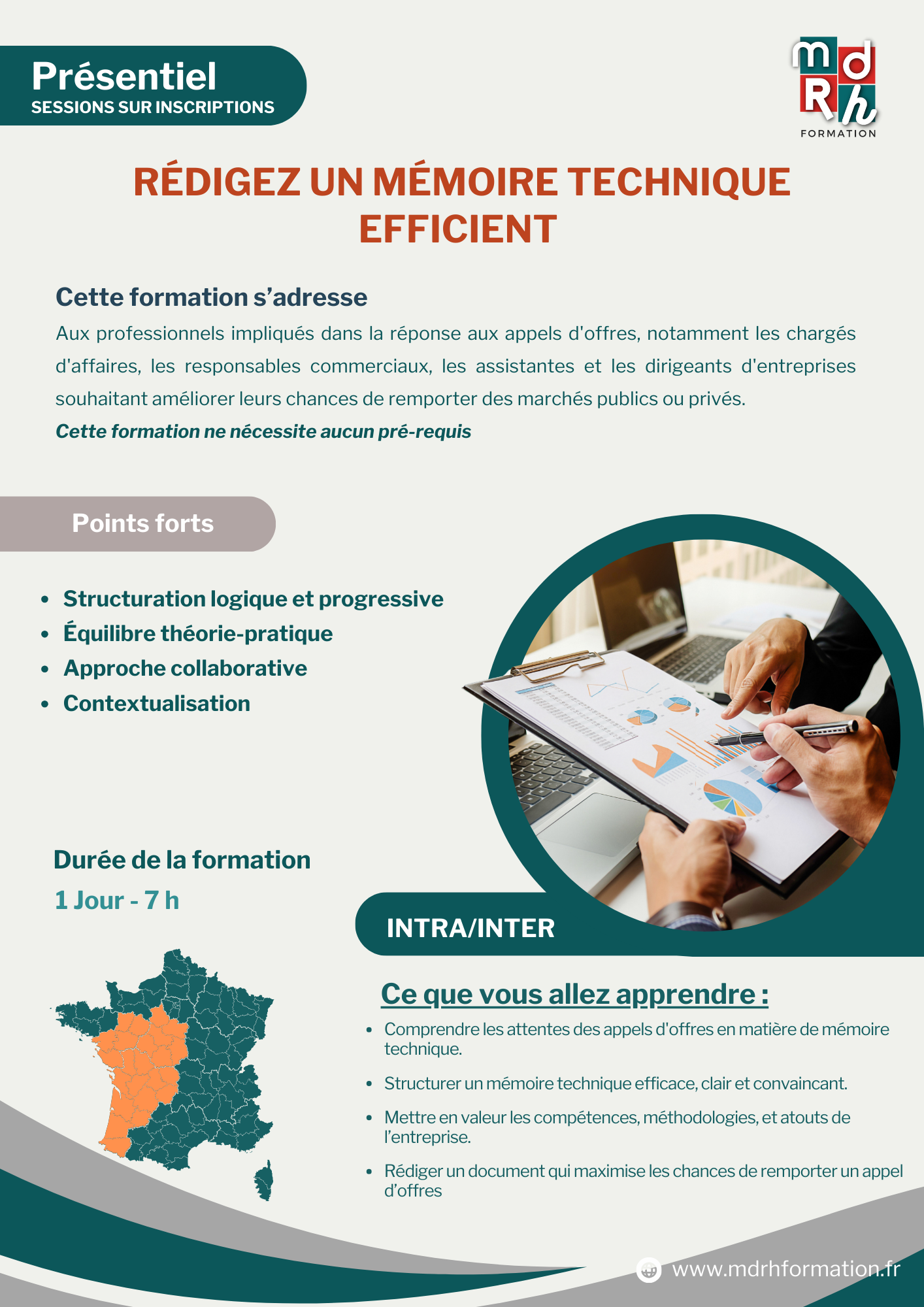 Mdrh Formation – Programme - REDIGEZ UN MT EFFICIENT